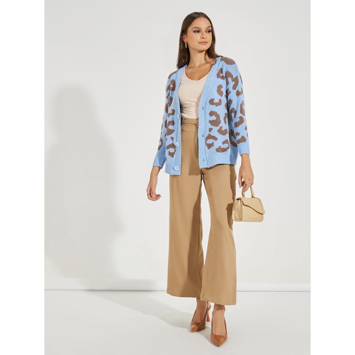 Styli Leopard Pattern Relaxed Fit Cardigan-women-clothing-cardigansandjumpers-jumpers-image-2