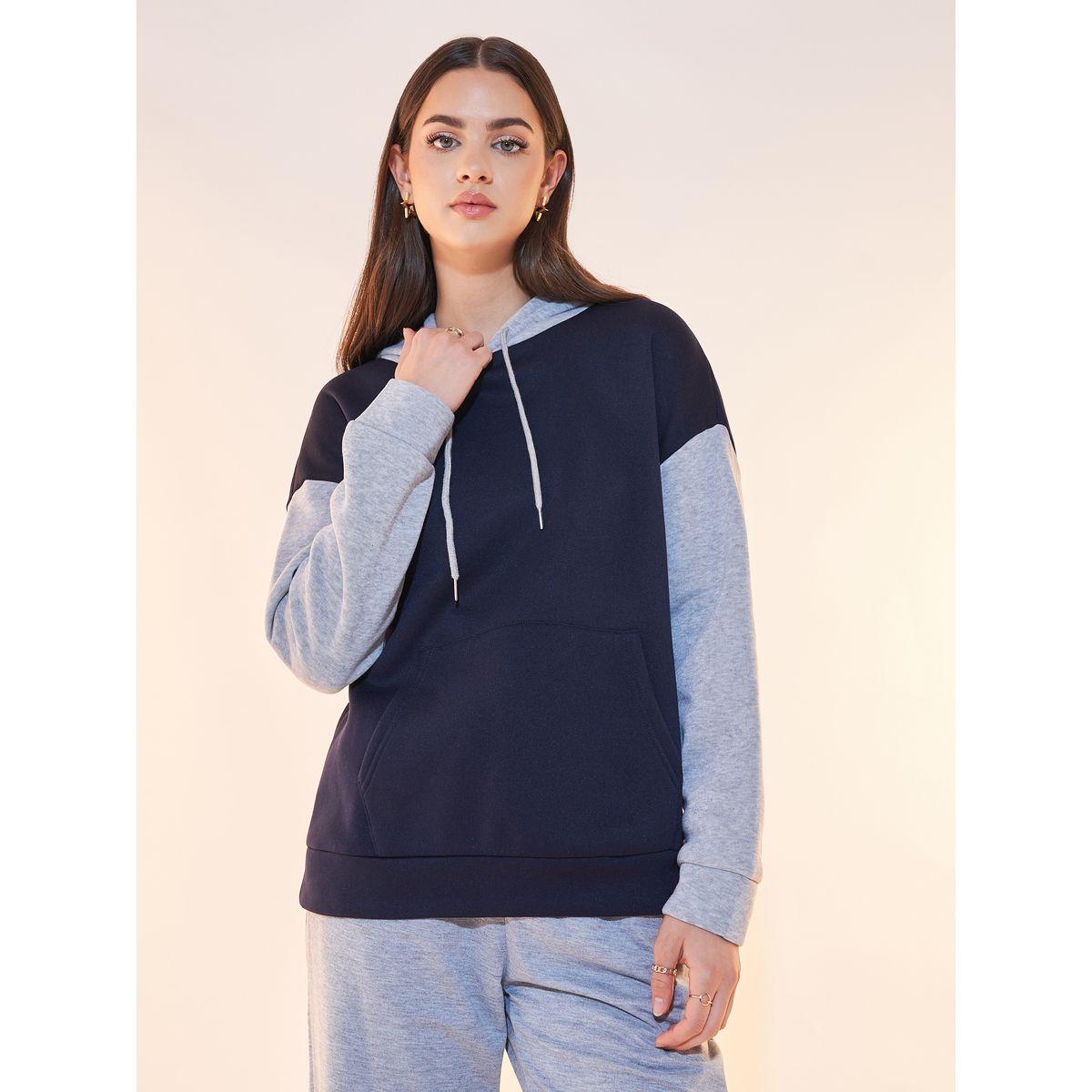 هودي بنمط كتل الالوان وجيوب كانجارو-women-winterwear-hoodiesandsweatshirts-hoodies-image-1