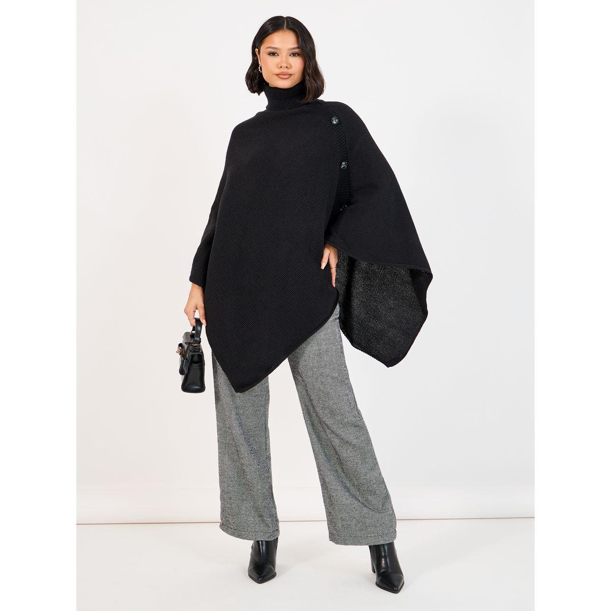 سويتر فضفاض بنمط كيب مع أزرار-women-clothing-cardigansandjumpers-jumpers-image-3