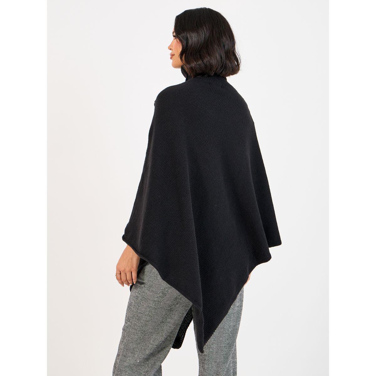 Styli Oversized Longline Asymmetrical Sweater Cape with Buttons-women-clothing-cardigansandjumpers-jumpers-image-4