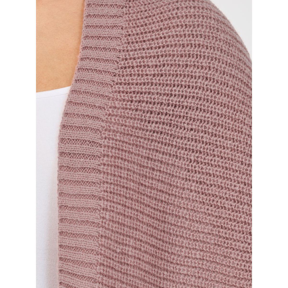 Styli Oversized Longline Cocoon Shape Chunky Knit Cardigan-women-winterwear-cardigansandjumpers-cardigans-image-3