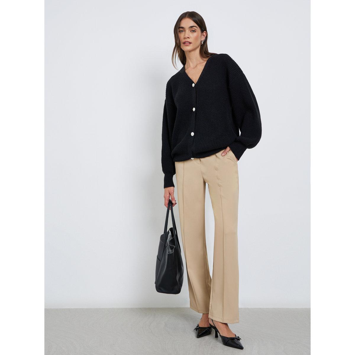 كارديغان محبوك بتفاصيل أزرار-women-winterwear-cardigansandjumpers-jumpers-image-2