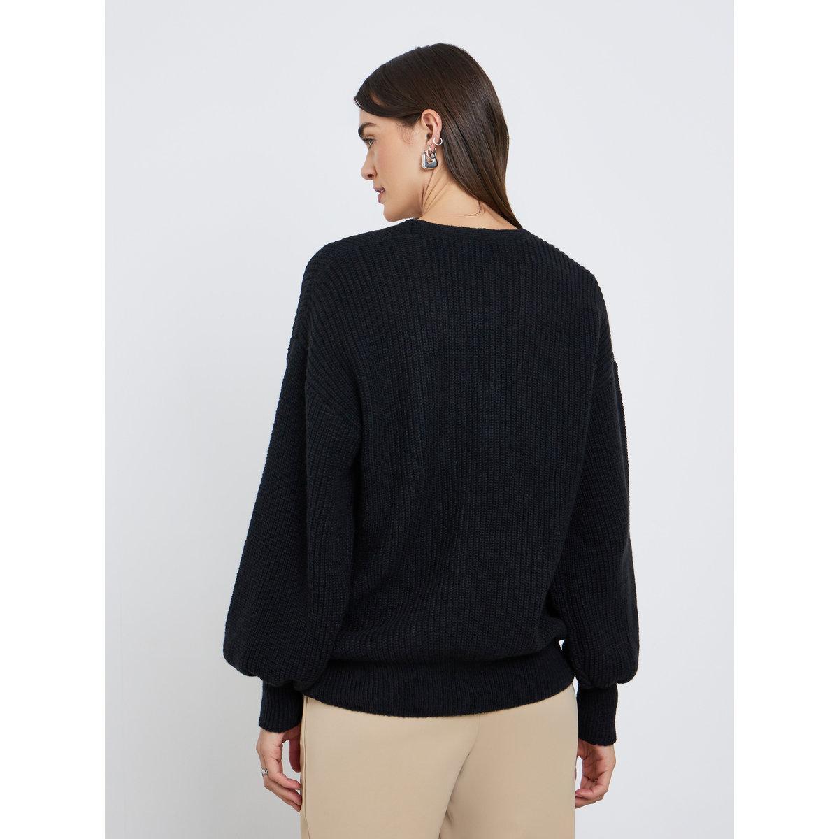 كارديغان محبوك بتفاصيل أزرار-women-winterwear-cardigansandjumpers-jumpers-image-5