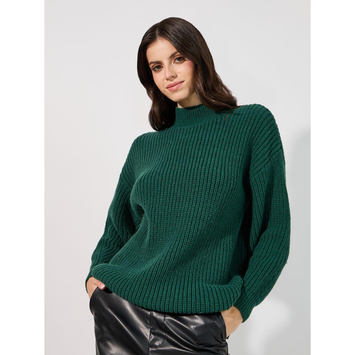 Styli Regular Fit Longline Chunky Knit Sweater-women-clothing-cardigansandjumpers-jumpers-image-1