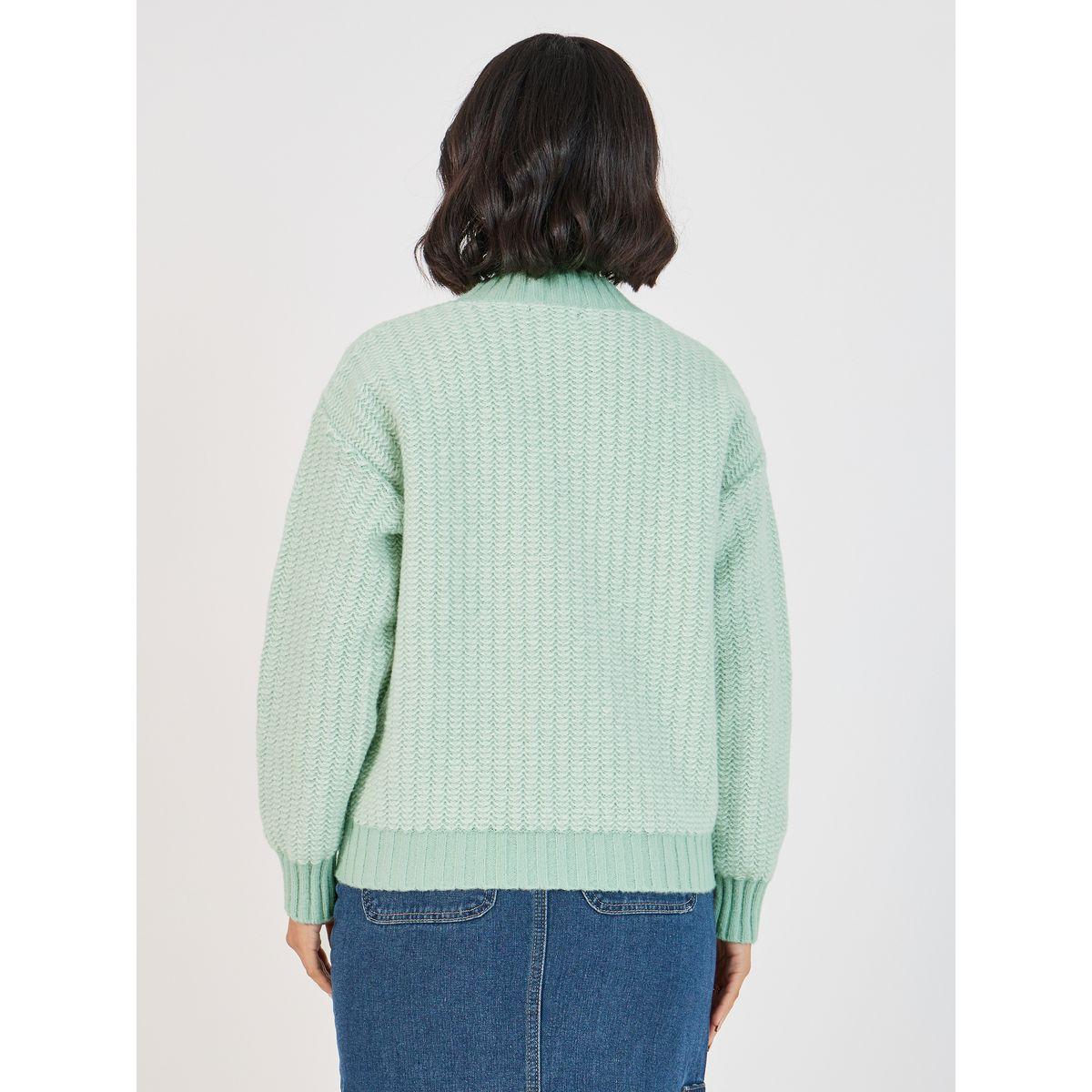 Styli Regular Fit Regular Length Mixed Yarn Sweater-women-clothing-cardigansandjumpers-jumpers-image-5
