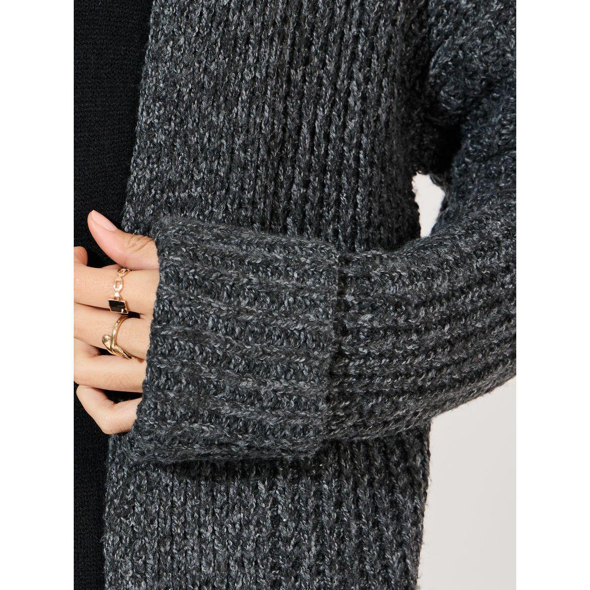 معطف ميدي بقصة عادية-women-winterwear-cardigansandjumpers-cardigans-image-3