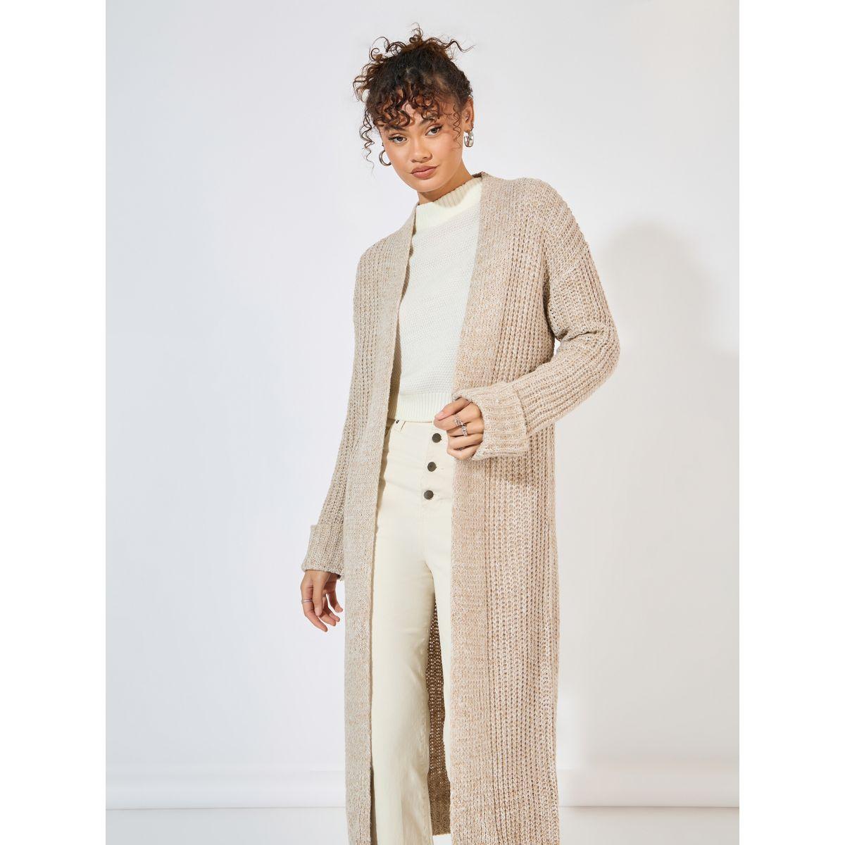 Styli Regular Fit Midi Length Cardigan-women-winterwear-cardigansandjumpers-cardigans-image-2
