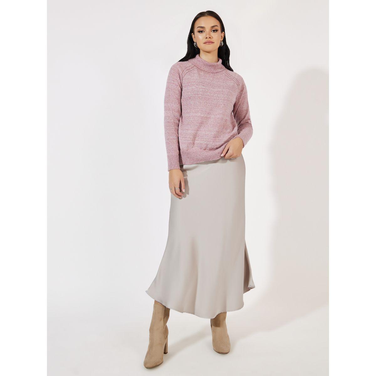 Styli Regular Fit Mixed Yarn Turtle Neck Sweater-women-clothing-cardigansandjumpers-jumpers-image-2
