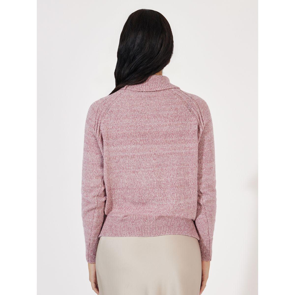 Styli Regular Fit Mixed Yarn Turtle Neck Sweater-women-clothing-cardigansandjumpers-jumpers-image-4