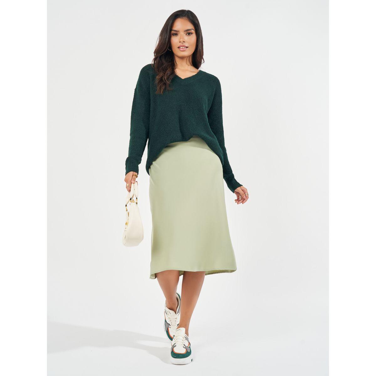 Styli Oversized Regular Length V Neck Sweater-women-clothing-cardigansandjumpers-jumpers-image-2