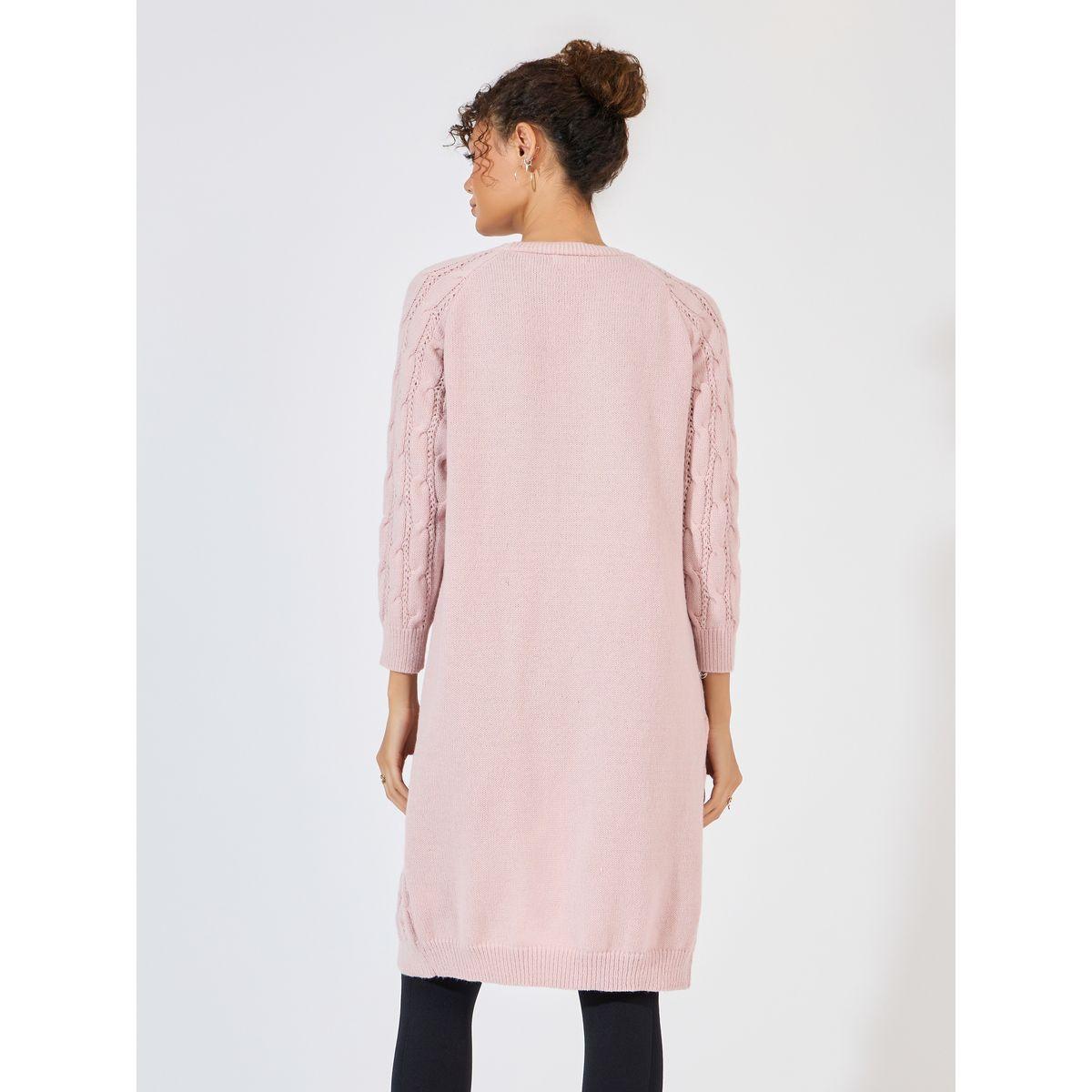 كارديجان محبوك بقصة عادية-women-winterwear-cardigansandjumpers-cardigans-image-4