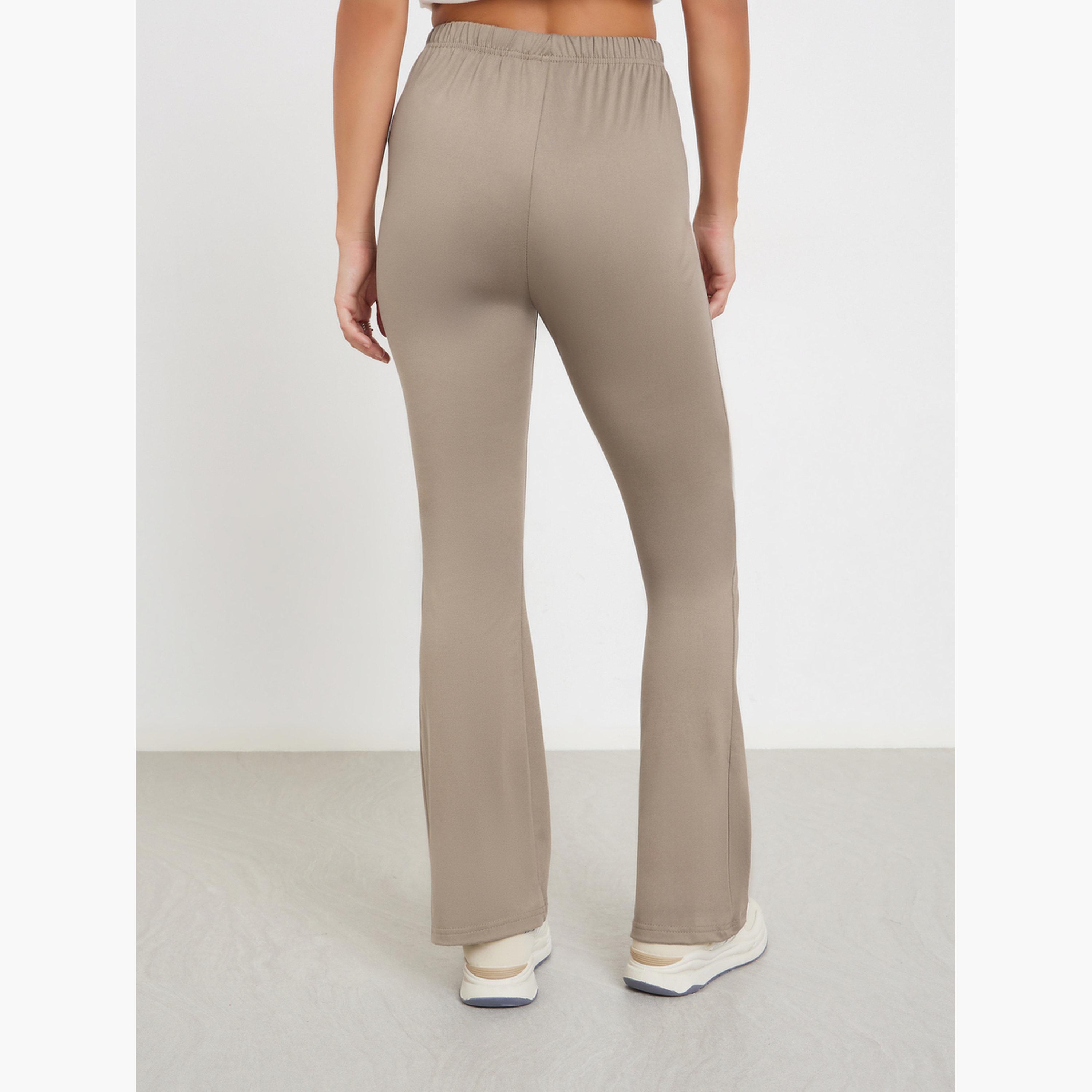 ستايلي - فيزون (ليقنز) بيج بقصّة مفرودة مع خصر مطاطي مريح للنساء-women-clothing-bottoms-leggings-image-4