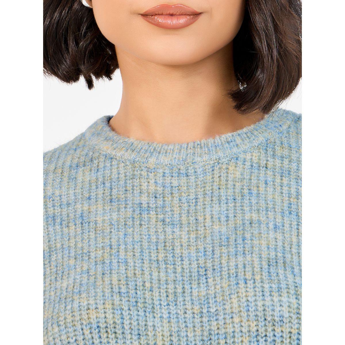 Styli Regular Fit Regular Length Mixed Yarn Sweater-women-clothing-cardigansandjumpers-jumpers-image-3