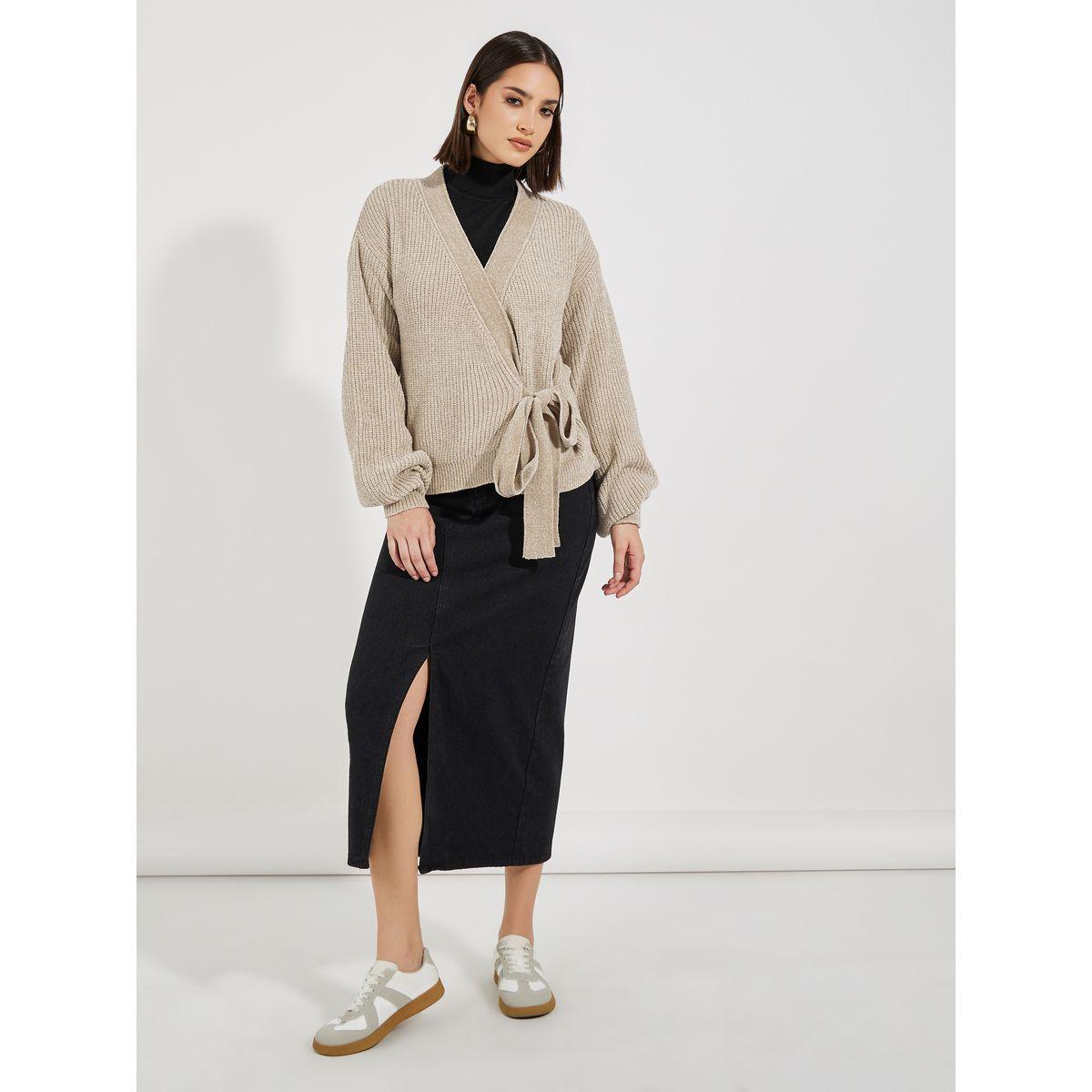 Styli Regular Fit Short Length Wrap Sweater-women-clothing-cardigansandjumpers-jumpers-image-2