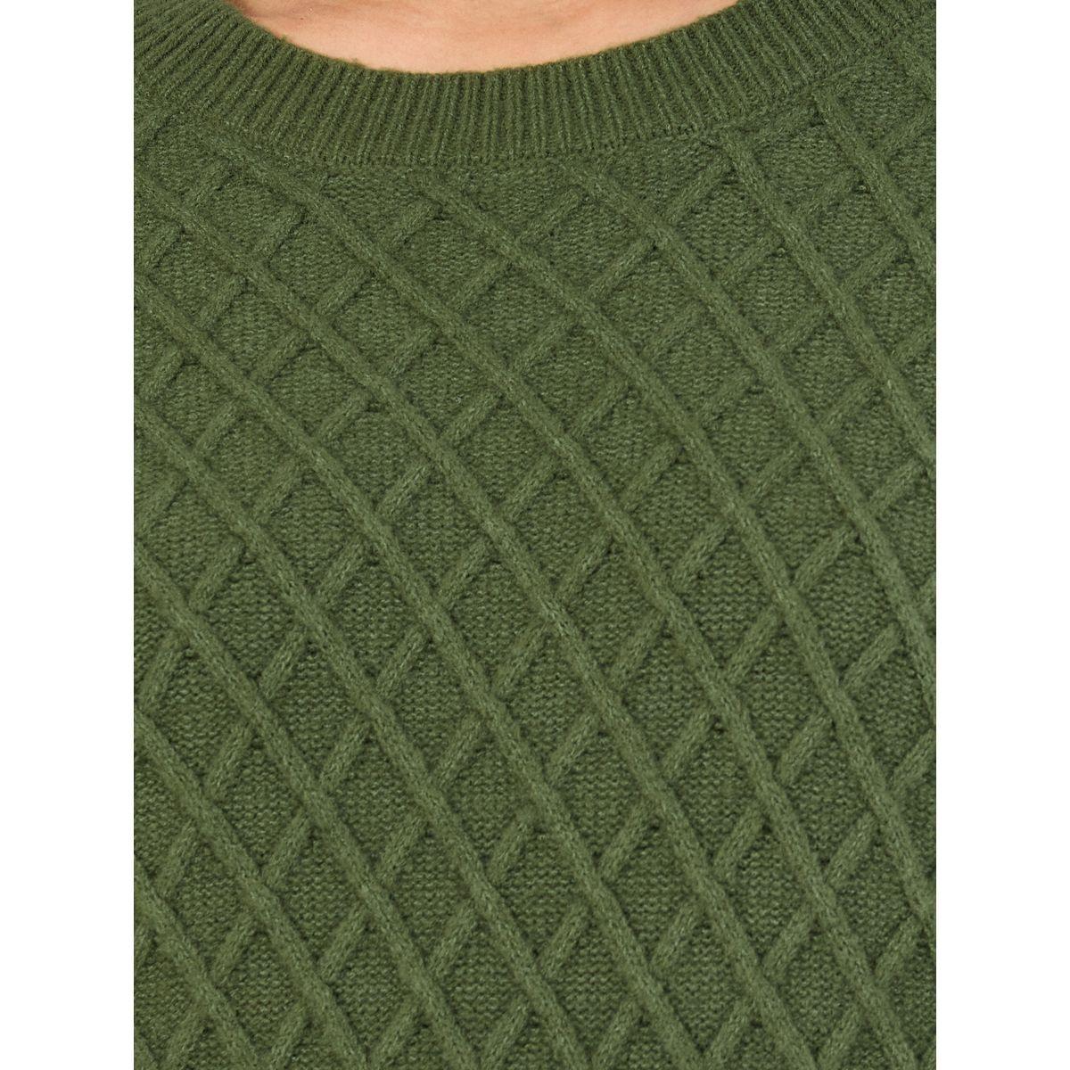 Styli Regular Fit Chunky Knit Sweater with Volume Sleeves-women-clothing-cardigansandjumpers-jumpers-image-4