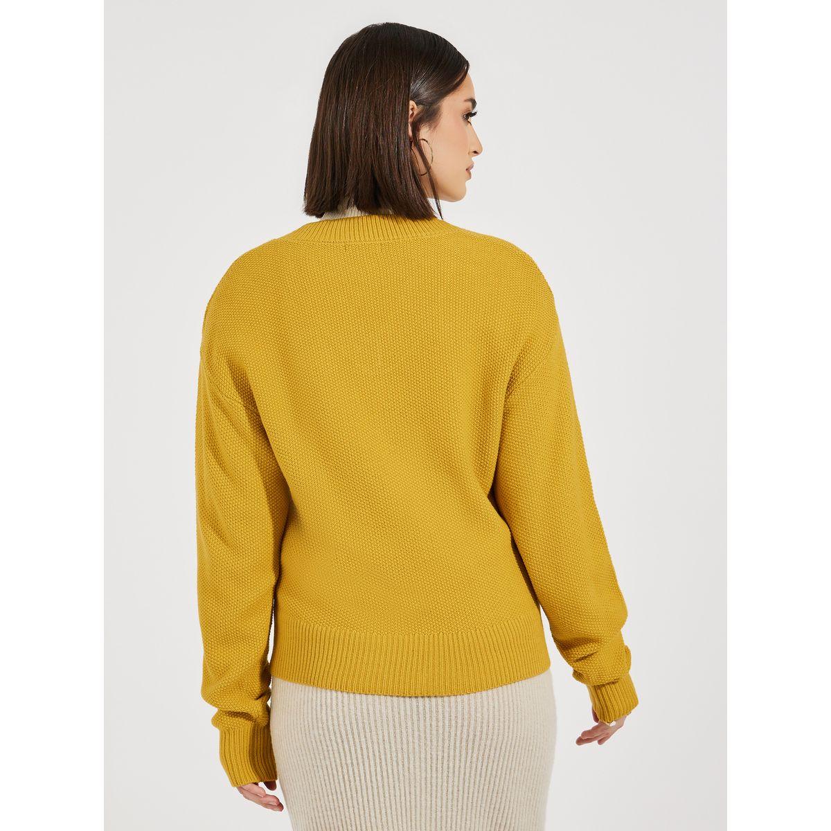 سويتر محبوك بقصة بوكسي وتفاصيل بارزة الملمس-women-clothing-cardigansandjumpers-jumpers-image-4