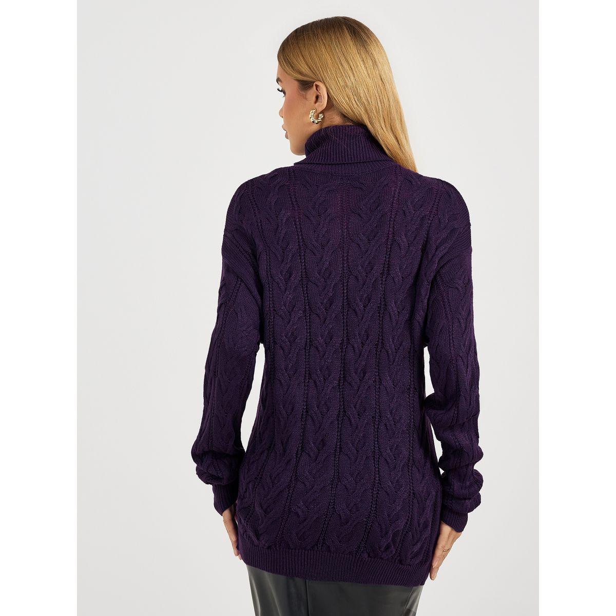Styli Regular Fit Regular Length Cable Knit Sweater-women-clothing-cardigansandjumpers-jumpers-image-4