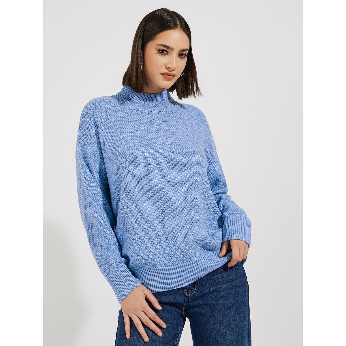 Styli Oversized Regular Length Chunky Knit Sweater-women-clothing-cardigansandjumpers-jumpers-image-1