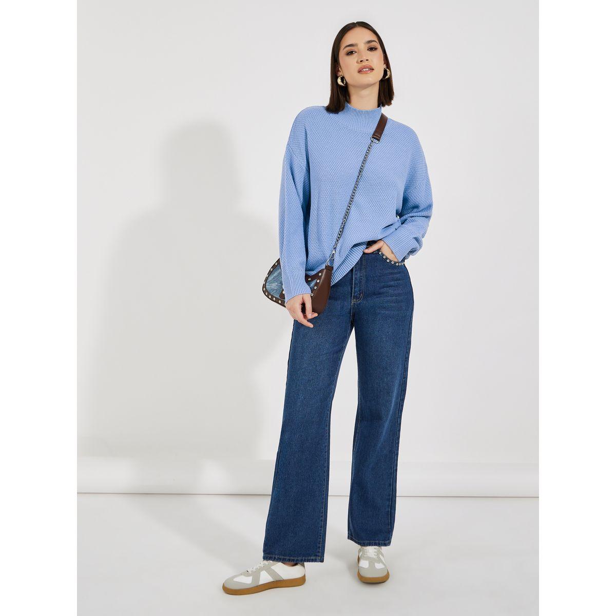 سويتر محبوك بقصة فضفاضة-women-clothing-cardigansandjumpers-jumpers-image-2