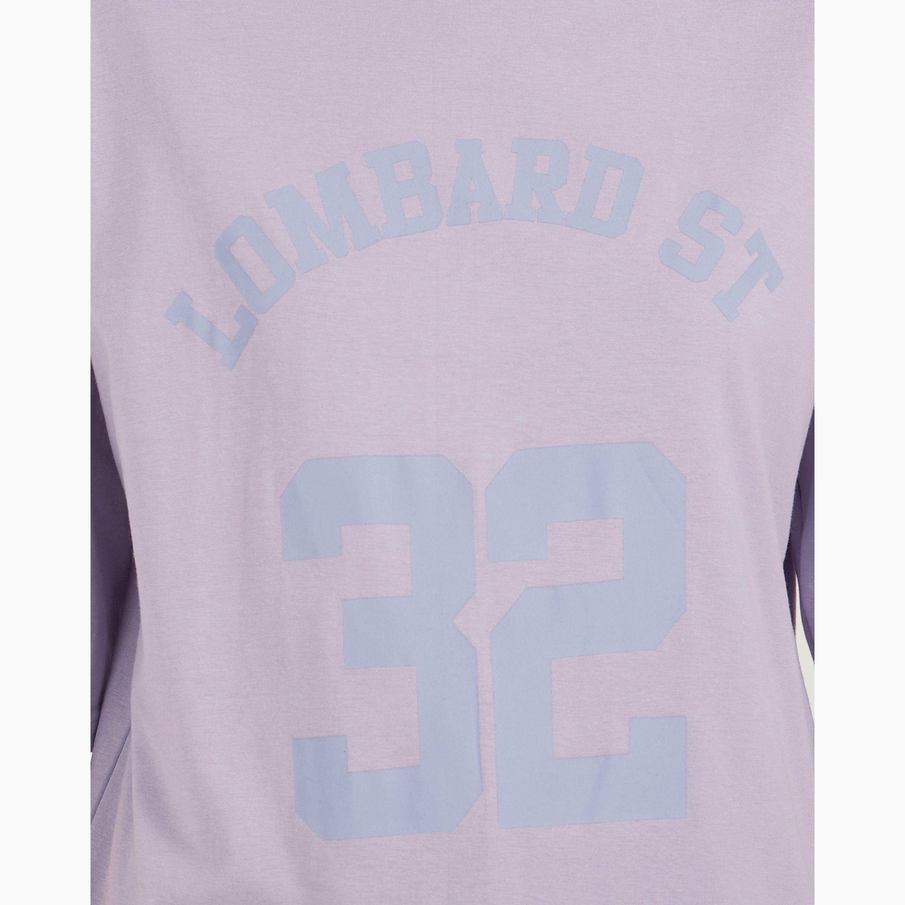 Styli Slogan Print Dropped Shoulder Oversized T-Shirt-women-clothing-tshirts-image-3
