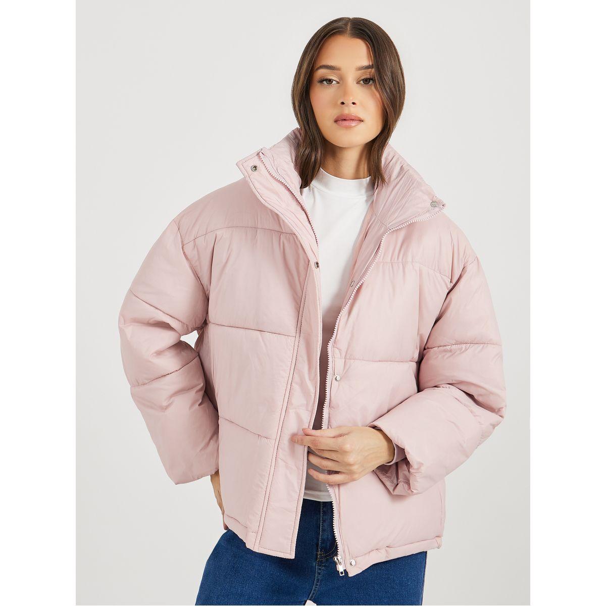 Styli Oversized Regular Length Padded Jacket-women-winterwear-coatsandjackets-jackets-image-1