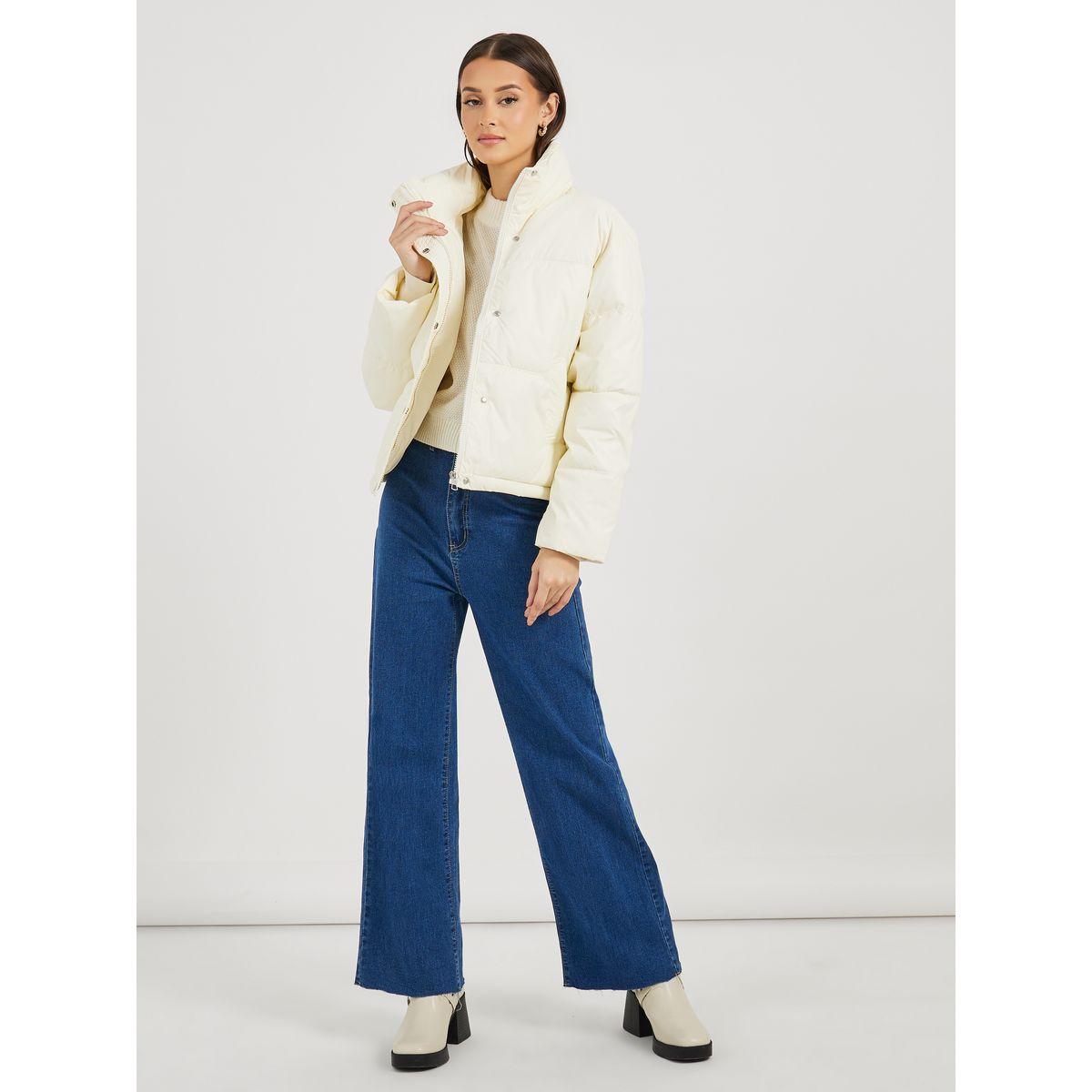 Styli Oversized Regular Length Padded Jacket-women-winterwear-coatsandjackets-jackets-image-2