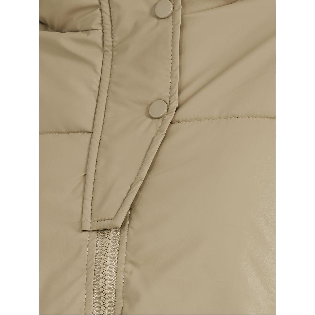 جاكيت فضفاض مبطن مع أزرار كبس للإغلاق-women-winterwear-coatsandjackets-jackets-image-4