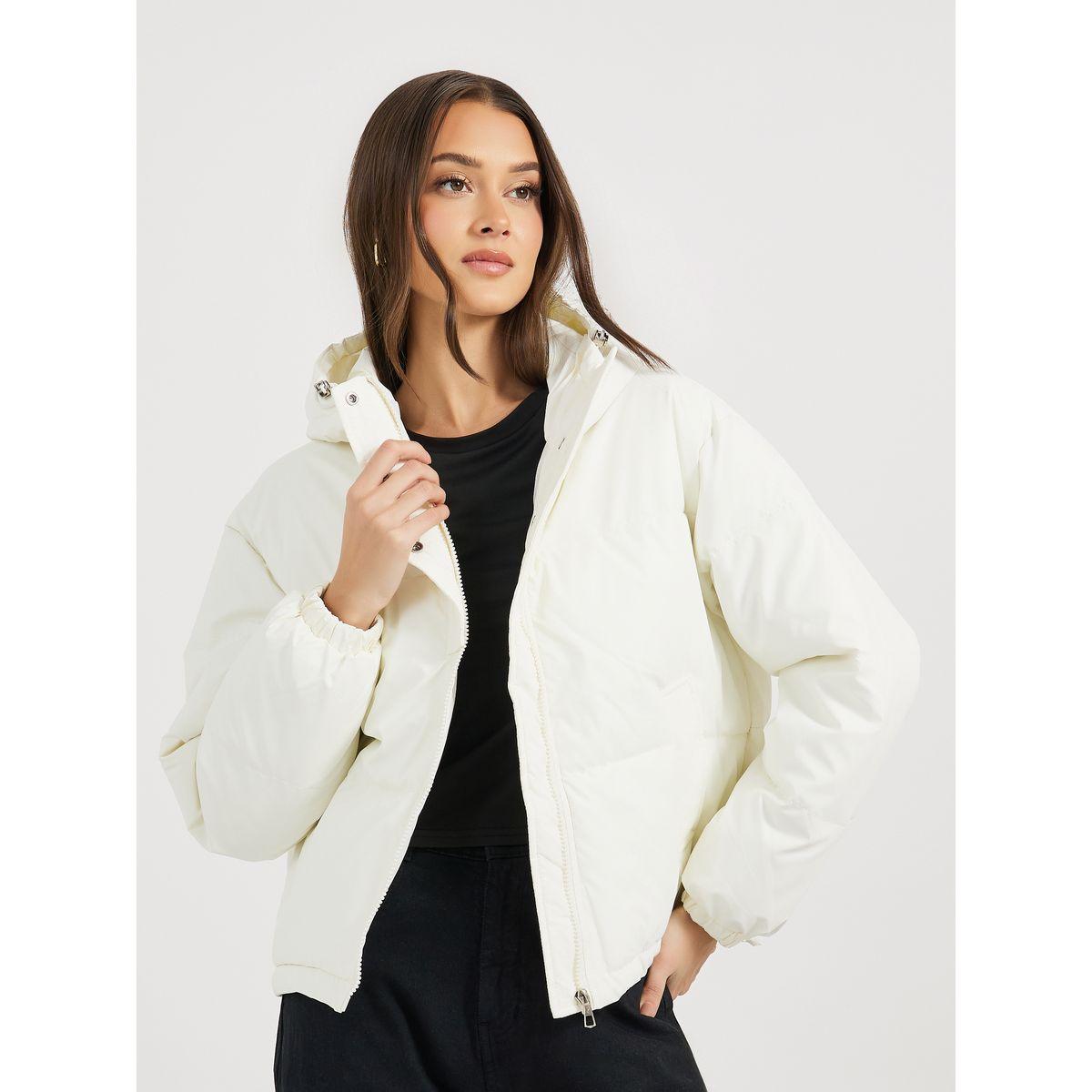 Styli Oversized Regular Length Hooded Padded Jacket-women-winterwear-coatsandjackets-jackets-image-1