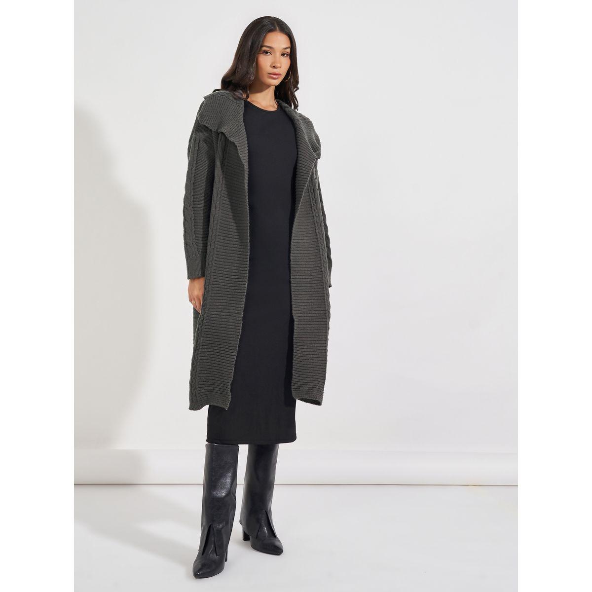 كارديجان شانكي محبوك بقصة فضفاضة-women-winterwear-cardigansandjumpers-cardigans-image-4