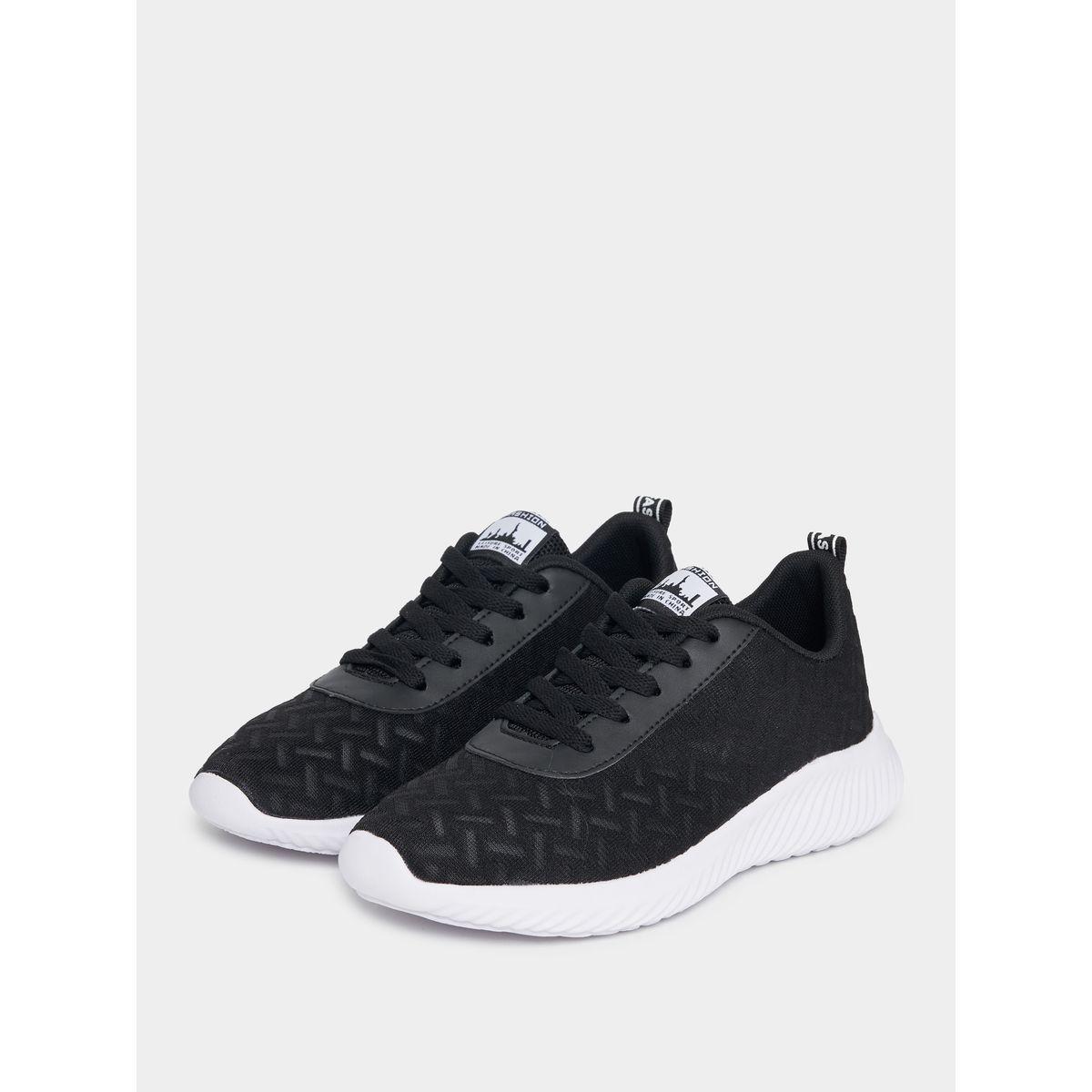 Styli Patterned Lace-Up Sneakers-women-shoes-sneakers-image-2