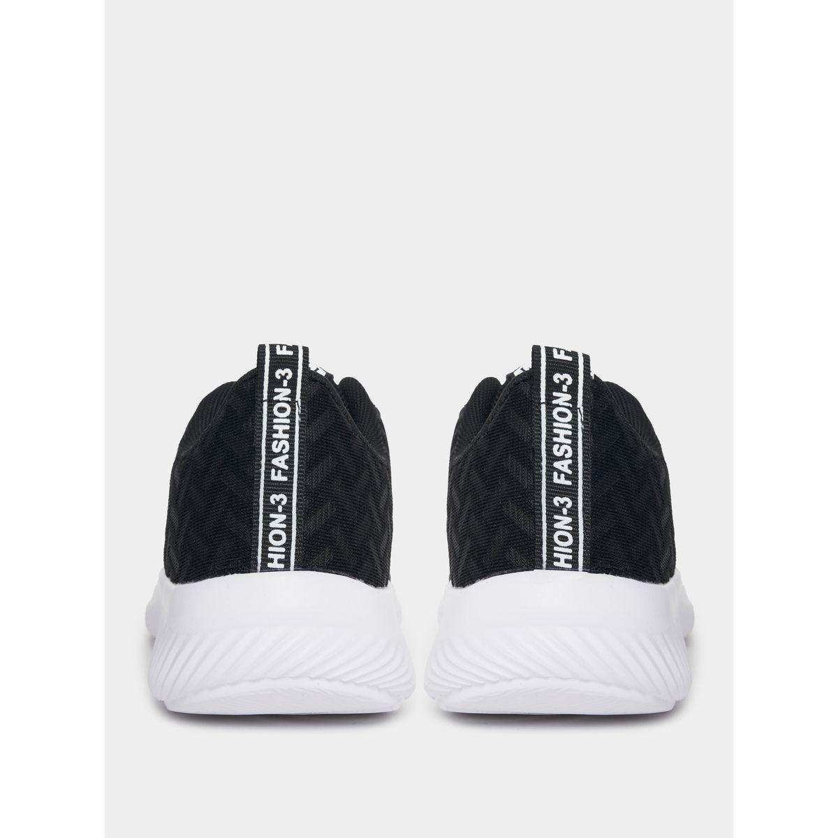 Styli Patterned Lace-Up Sneakers-women-shoes-sneakers-image-4