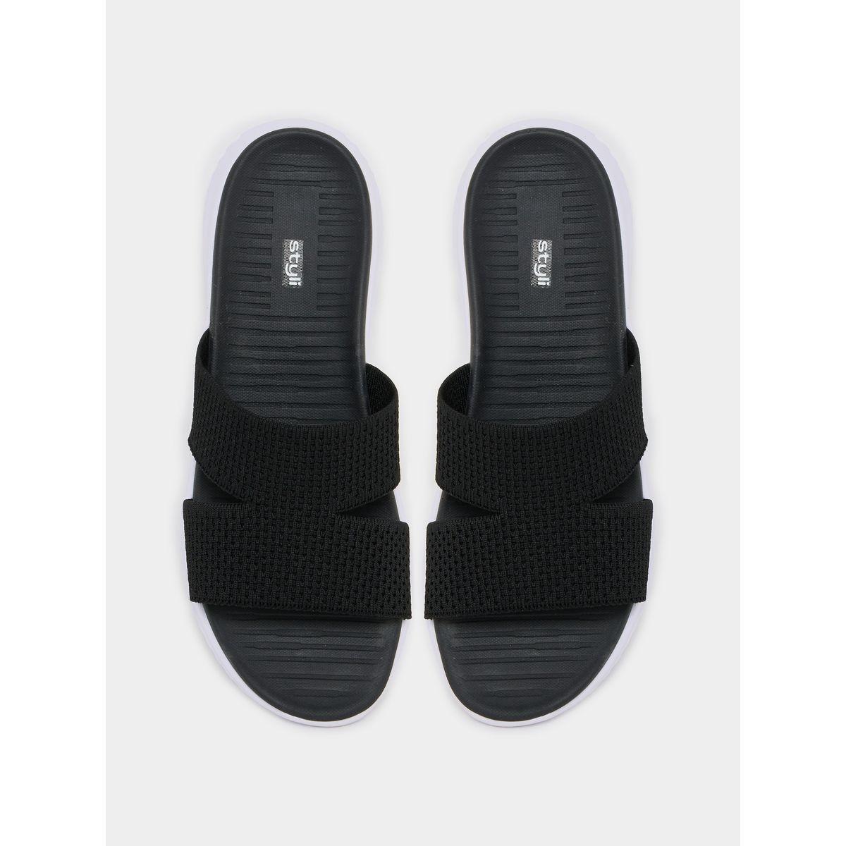 Styli Knitted Comfort Sandals-women-shoes-sandals-flats-image-5