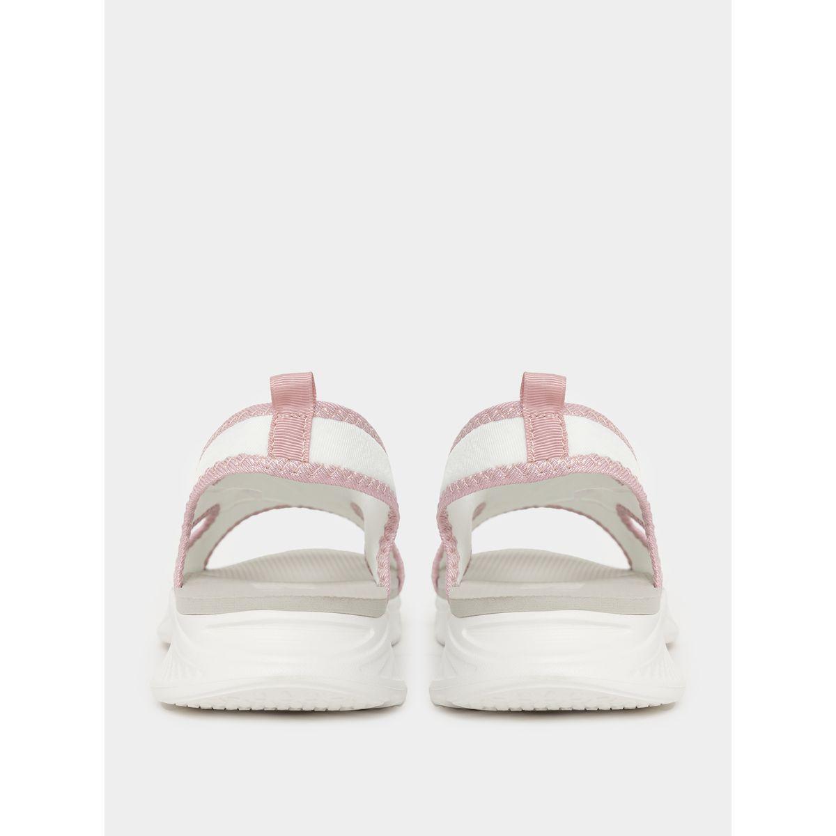 Styli Knitted Strap Slingback Comfort Sandals-women-shoes-sandals-flats-image-4