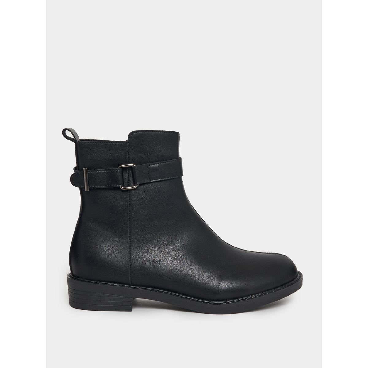 حذاء بوت مزين بإبزيم وسحَّاب غلق-women-shoes-boots-image-1