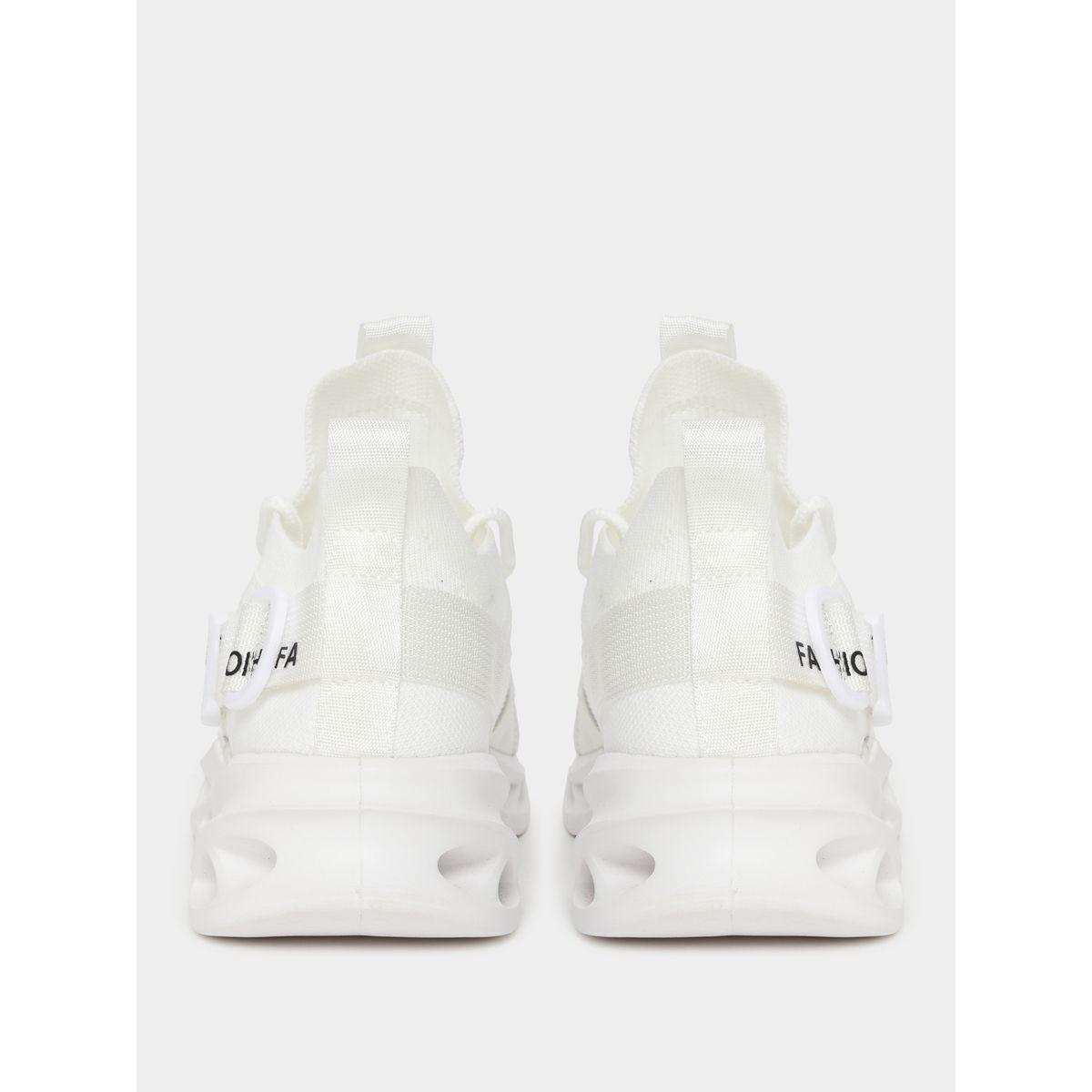 Styli Spiral Sole Design Lace-Up Sneakers-women-shoes-sneakers-image-4
