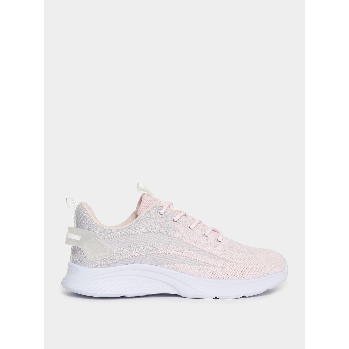 Styli Lace-Up Knitted Mesh Sneakers-women-shoes-sneakers-image-1