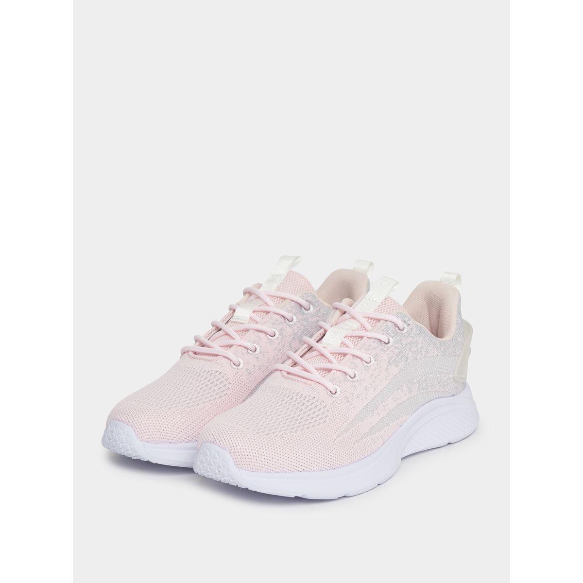 Styli Lace-Up Knitted Mesh Sneakers-women-shoes-sneakers-image-2