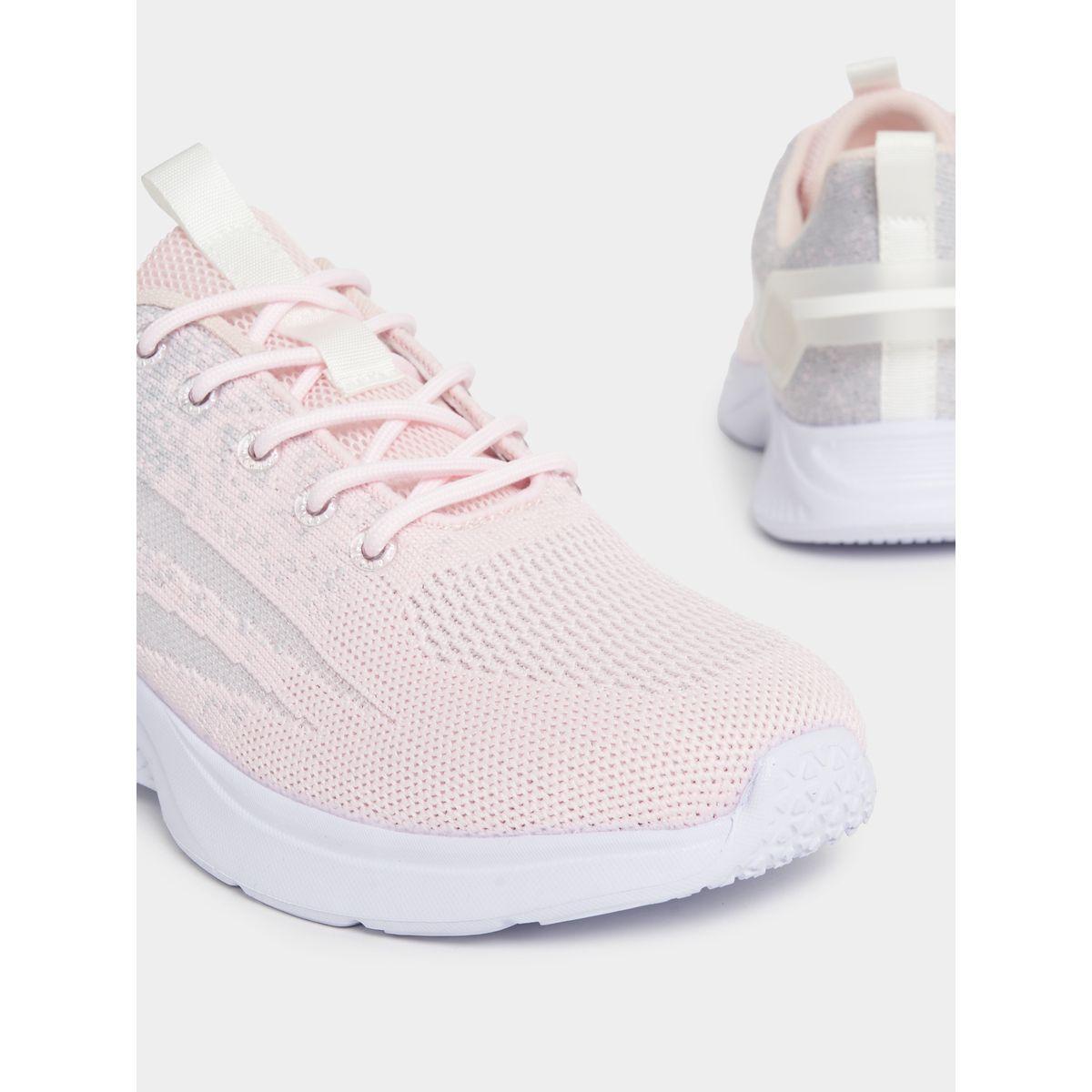 Styli Lace-Up Knitted Mesh Sneakers-women-shoes-sneakers-image-3