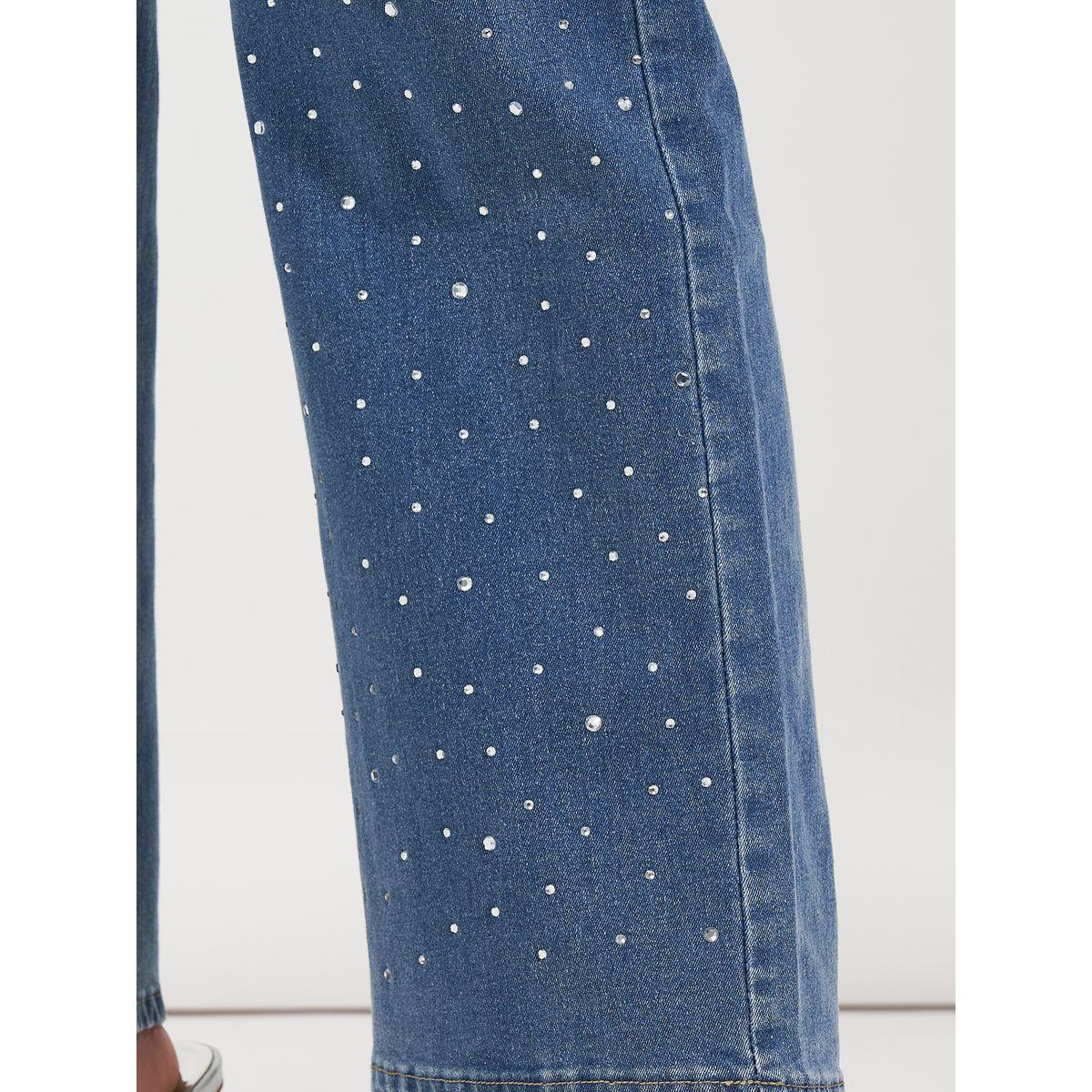 جينز بأرجل واسعة وخصر عالي-women-clothing-bottoms-jeans-image-3