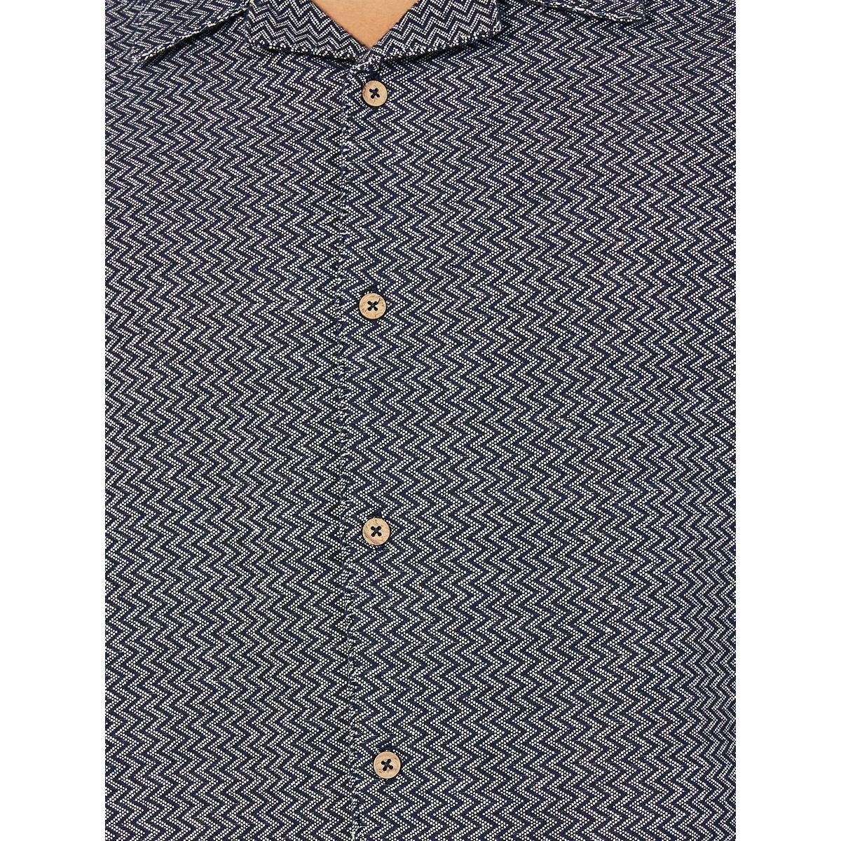قميص بياقة ريزورت وأكمام قصيرة-men-clothing-shirts-image-3