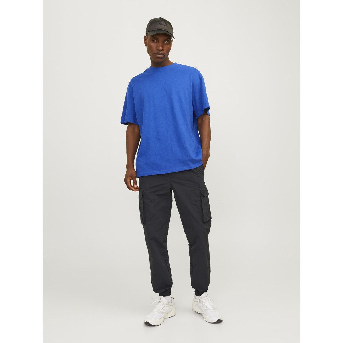 بنطال كارجو سادة بأساور مطاطية-men-clothing-bottoms-joggers-image-5
