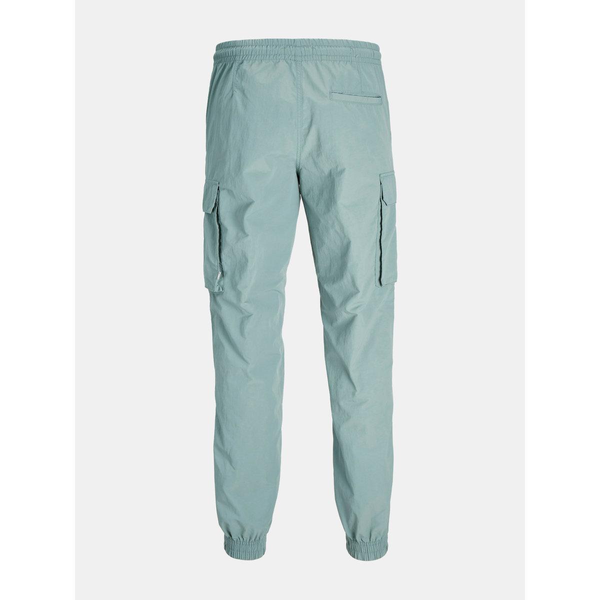 Jack & Jones Solid Elastic Cuffed Tech Cargo Pants-men-clothing-bottoms-trousersandchinos-trousers-image-2