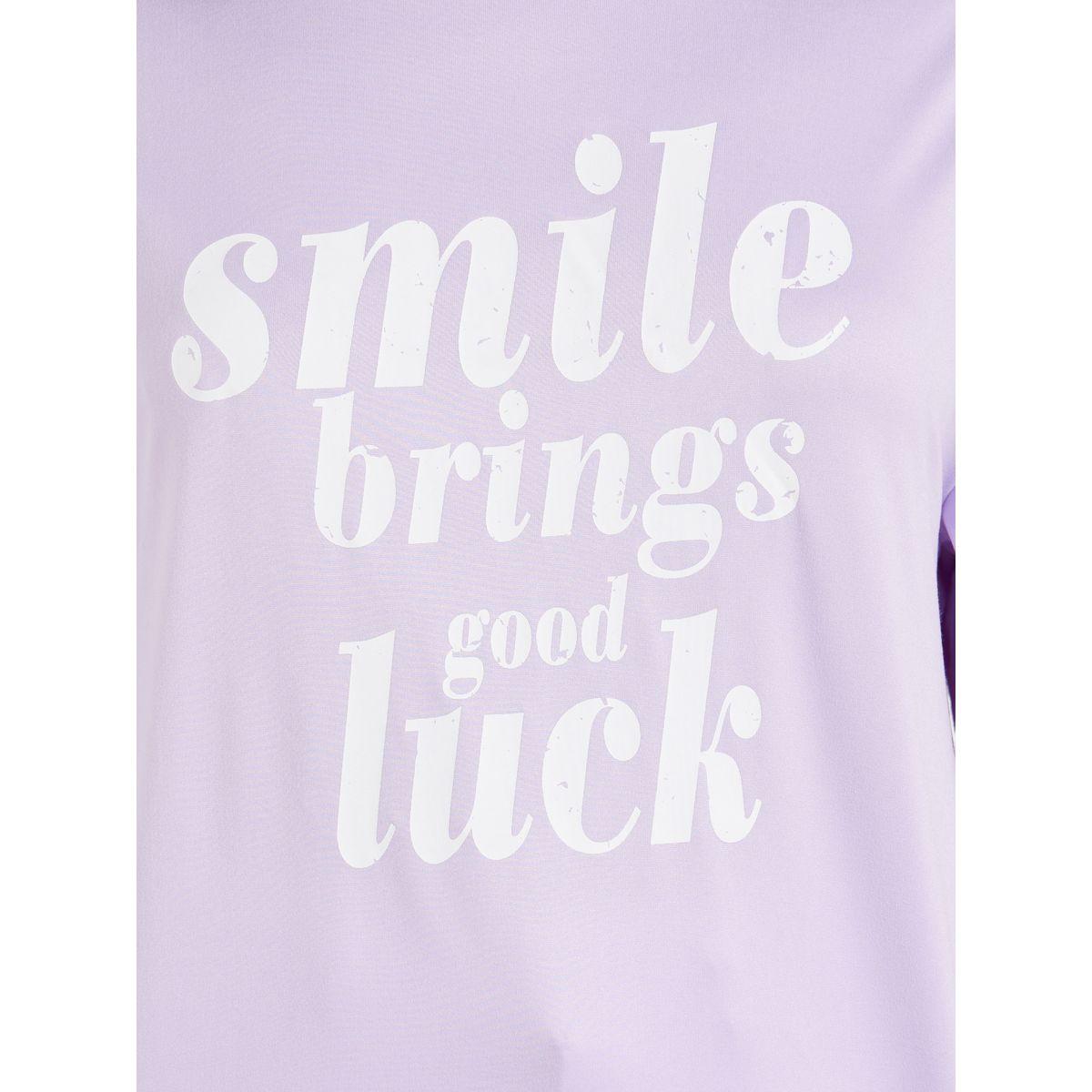 Styli Oversized Smile Slogan Print T-Shirt-women-clothing-tshirts-image-5