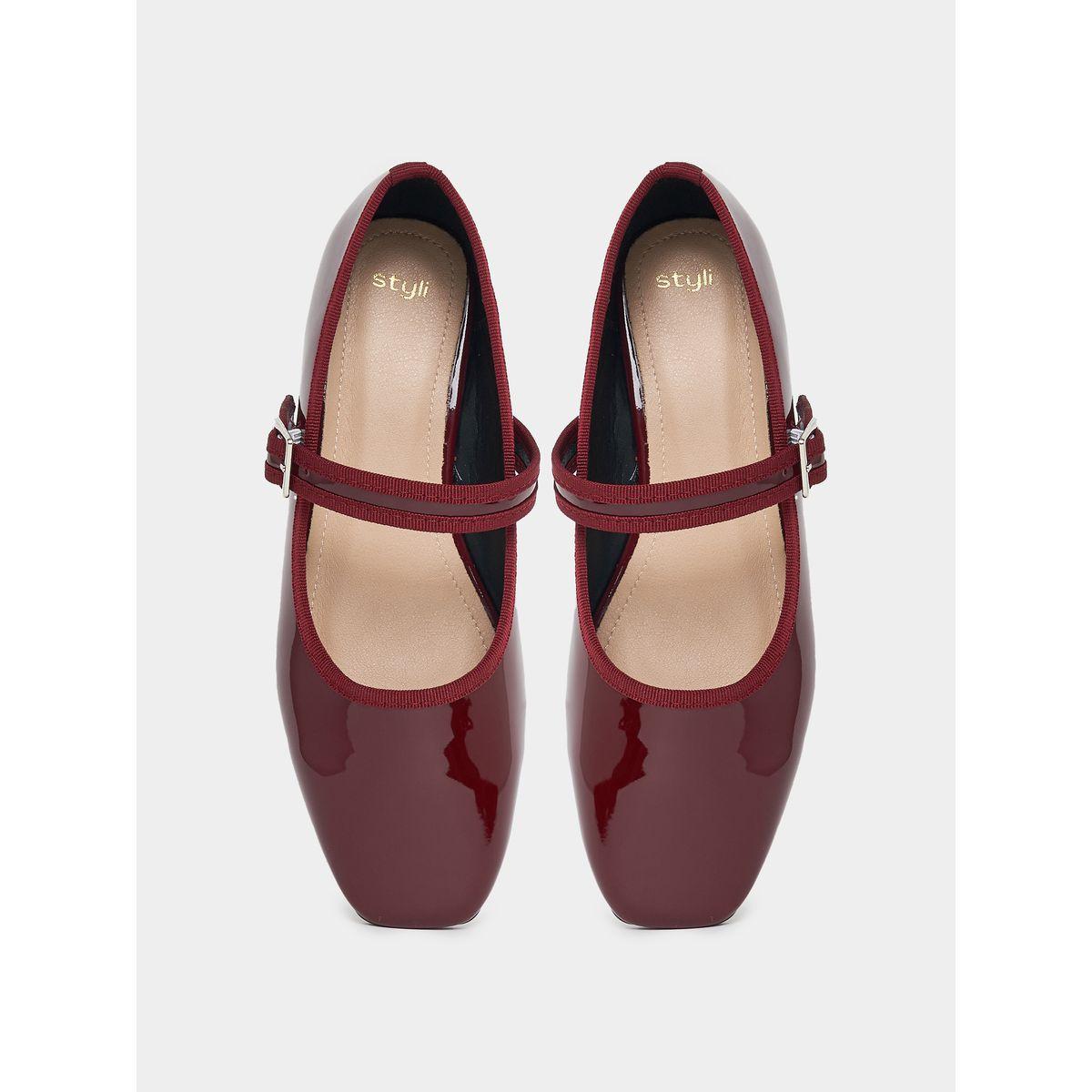 حذاء باليرينا بمشبك إغلاق-women-shoes-loafersandmoccasins-image-5