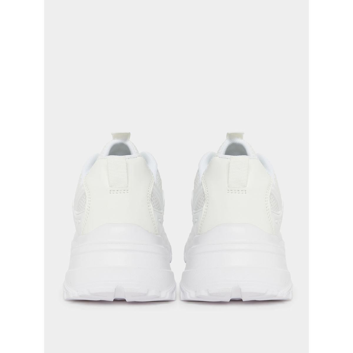 Styli Flower Textured Design Chunky Sneakers-women-shoes-sneakers-image-4