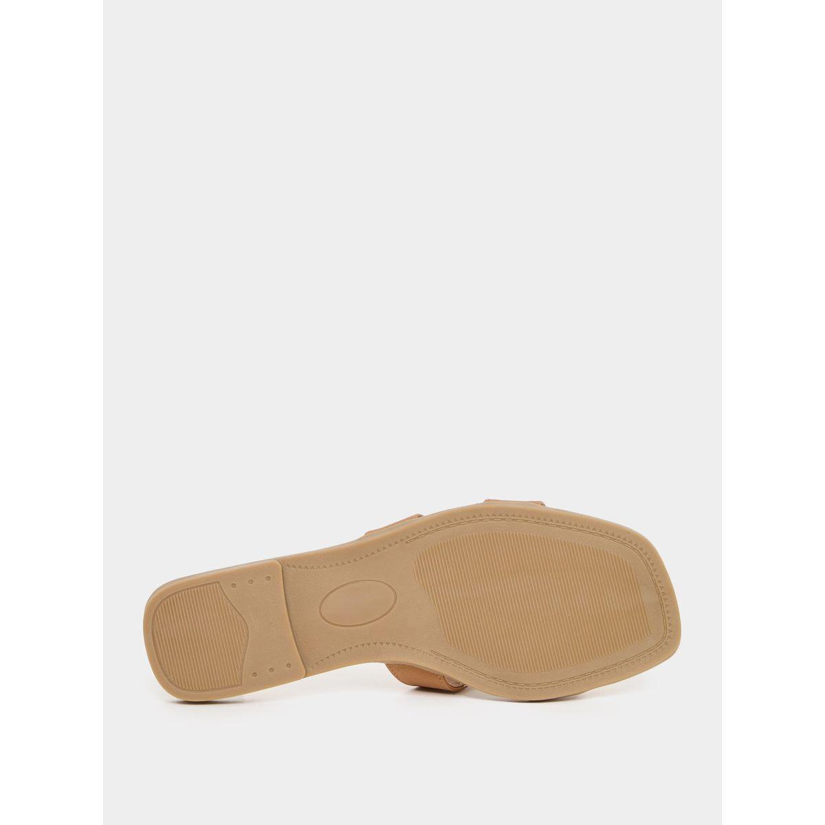 صندل فلات بمظهر الجلد مع فتحات-women-shoes-sandals-flats-image-6