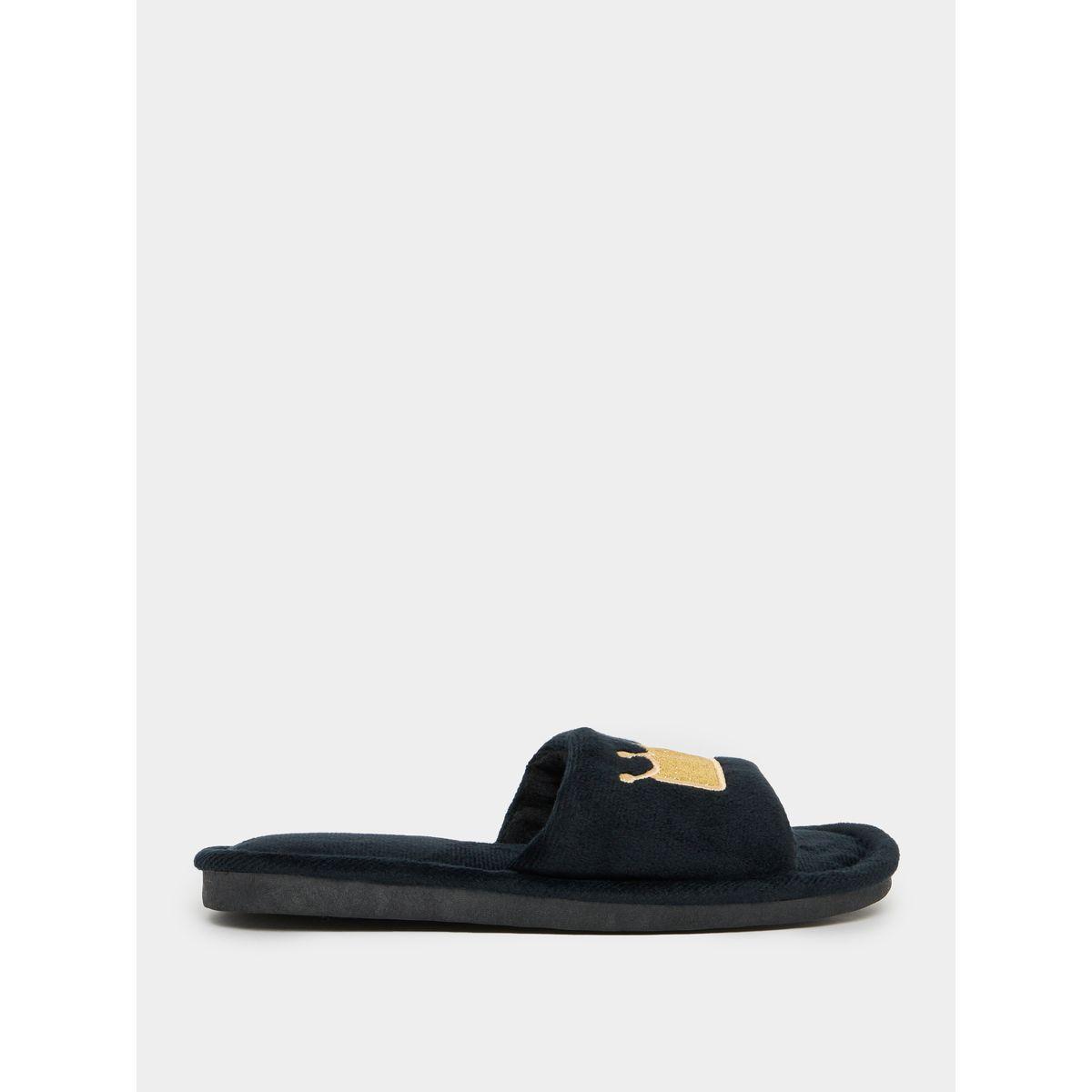 Styli Glitter Crown Bedroom Slippers-women-shoes-bedroomslippers-image-1