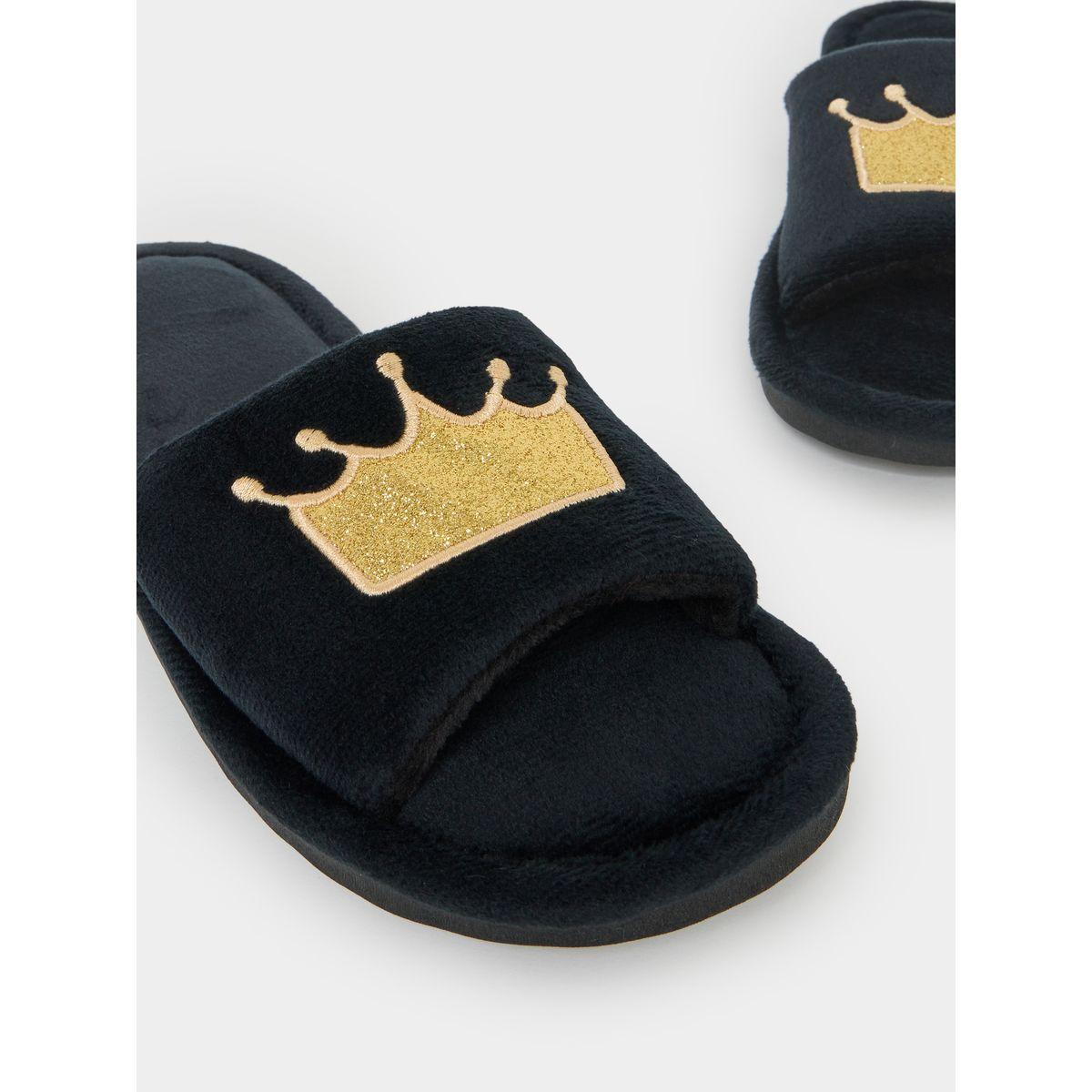 شبشب غرفة نوم مزين بالجليتر-women-shoes-bedroomslippers-image-3
