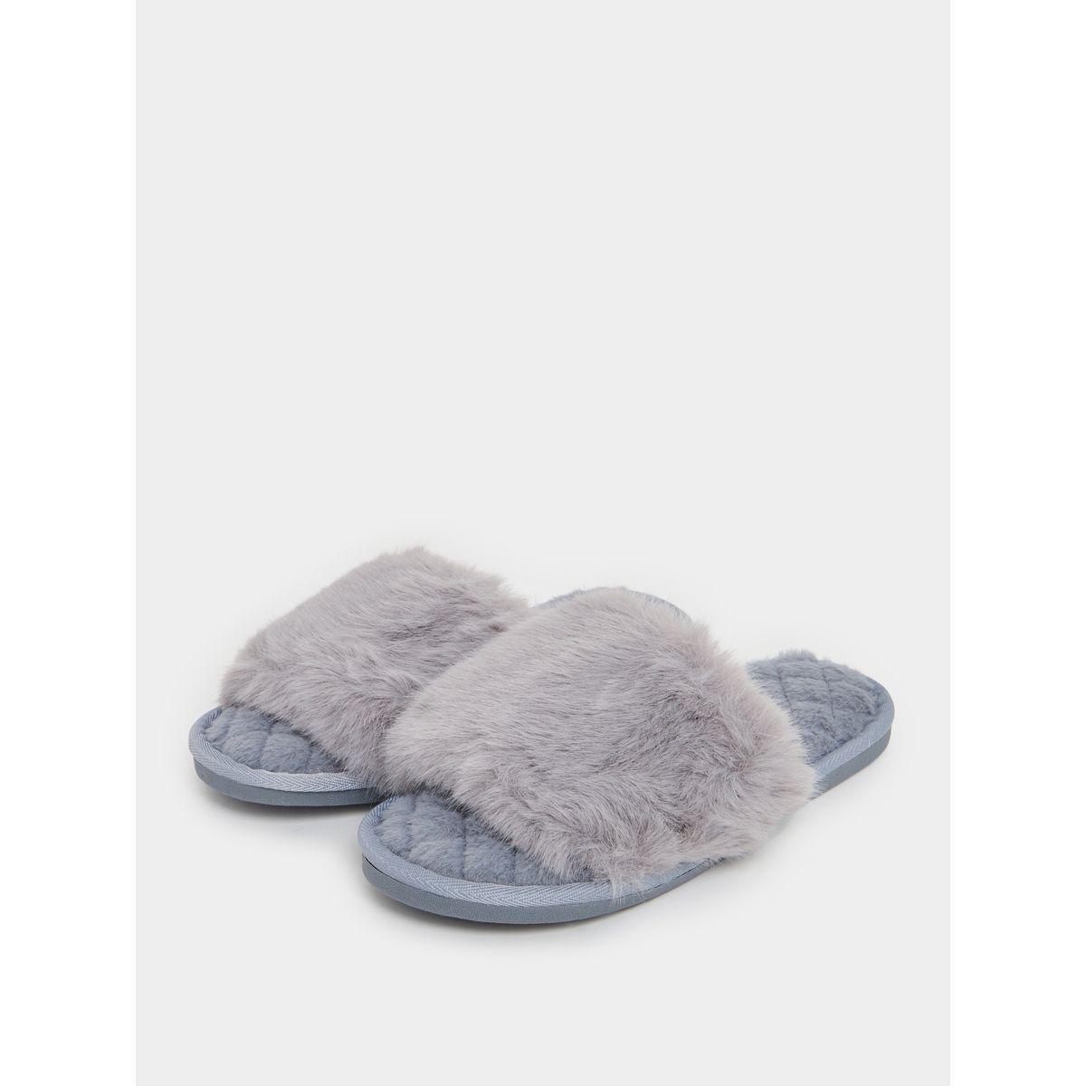 Styli Soft Furry Bedroom Slippers-women-shoes-bedroomslippers-image-2