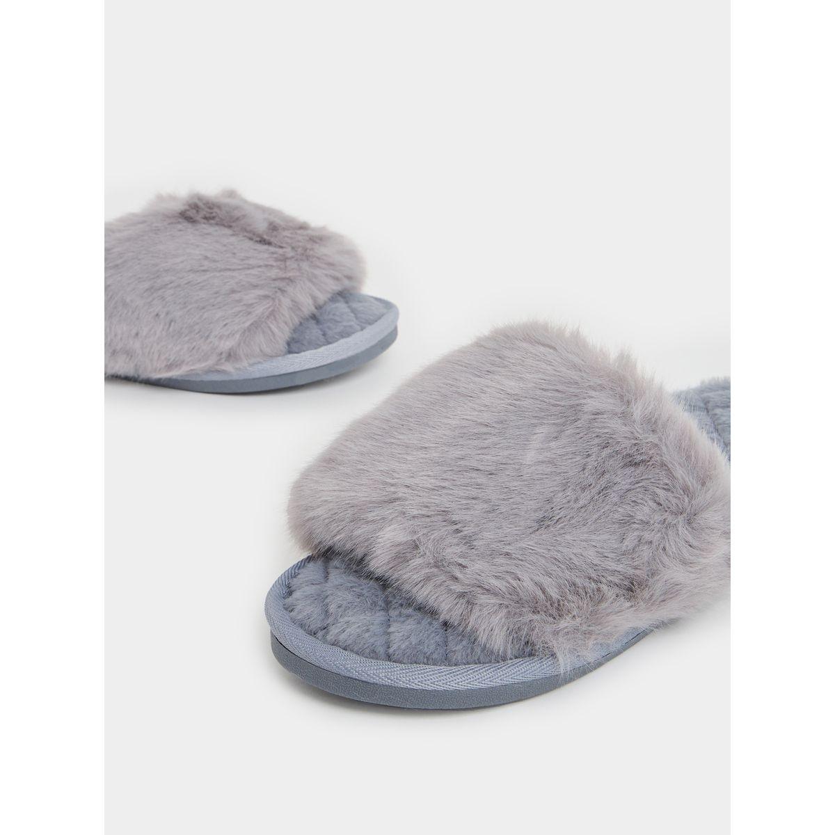 Styli Soft Furry Bedroom Slippers-women-shoes-bedroomslippers-image-3